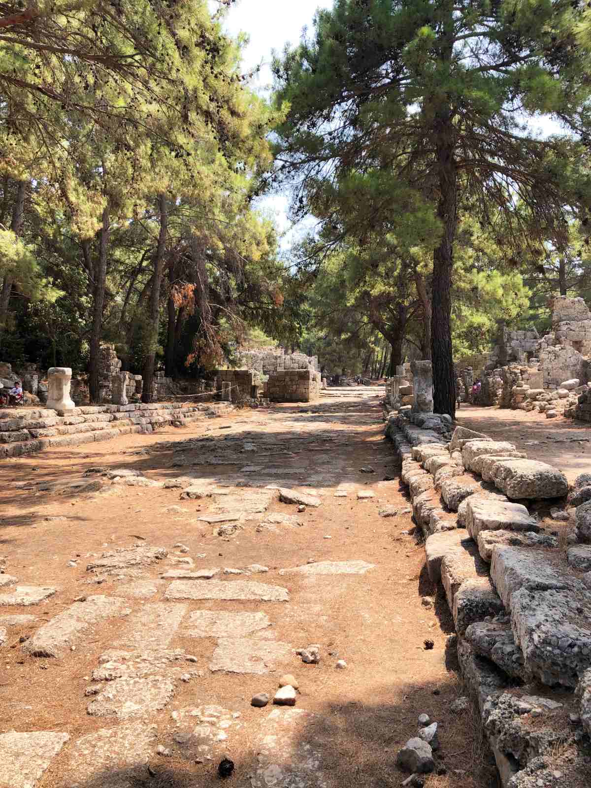 Phaselis Antik Şehir Meydanı